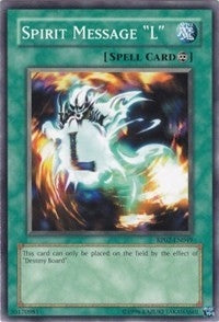 Image for Spirit Message "L" (Retro Pack 2) (RP02-EN049) - YuGiOh