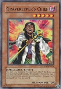 Image for Gravekeeper's Chief (Retro Pack 2) (RP02-EN076) - YuGiOh