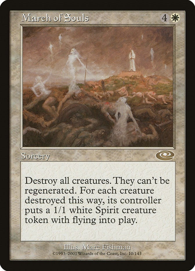 Image for March of Souls (Planeshift) (10) - Magic: The Gathering