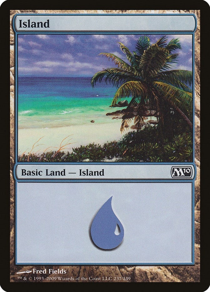 Image for Island (237) (Magic 2010 (M10)) (237) - Magic: The Gathering