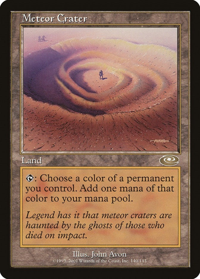 Image for Meteor Crater (Planeshift) (140) - Magic: The Gathering