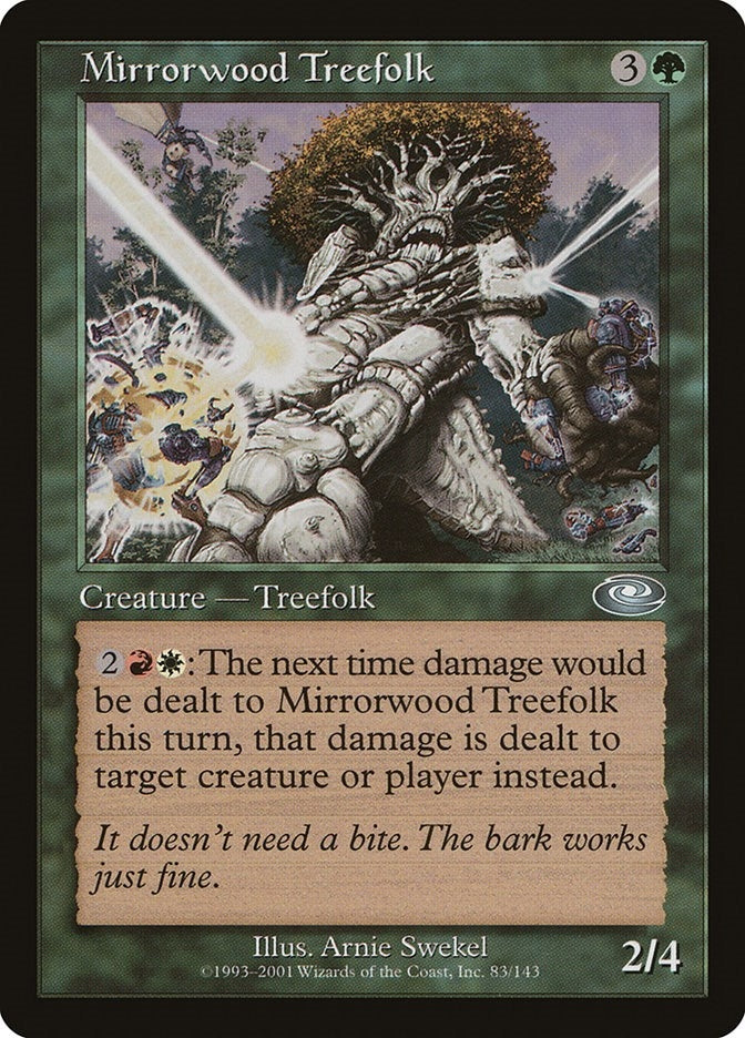 Image for Mirrorwood Treefolk (Planeshift) (83) - Magic: The Gathering