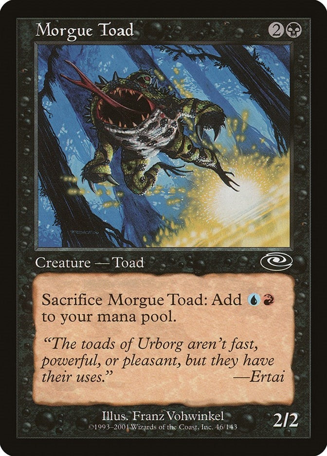 Image for Morgue Toad (Planeshift) (46) - Magic: The Gathering