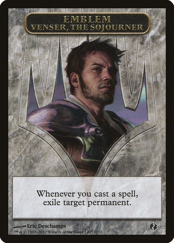 Image for Emblem - Venser, the Sojourner (Duel Decks: Venser vs. Koth) (E1) - Magic: The Gathering
