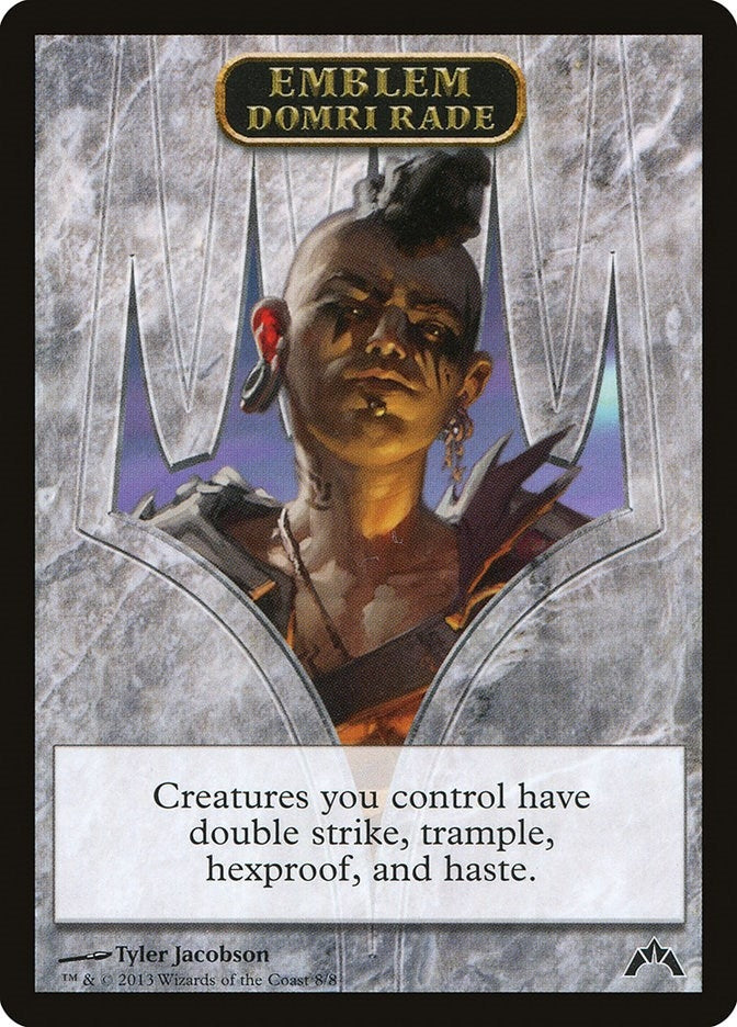 Image for Emblem - Domri Rade (Gatecrash) (8) - Magic: The Gathering