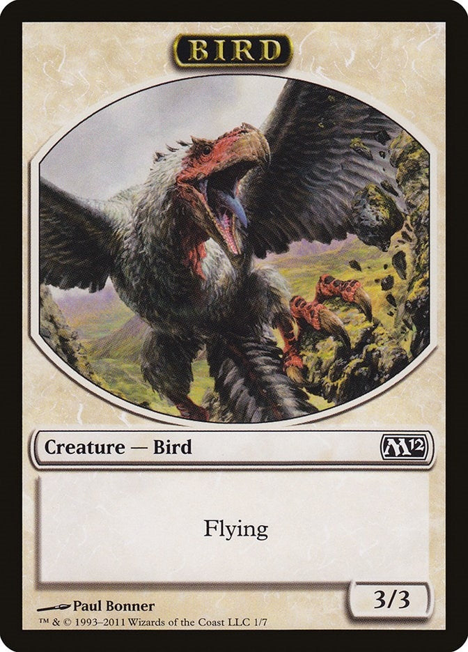 Image for Bird Token (Magic 2012 (M12)) (1) - Magic: The Gathering