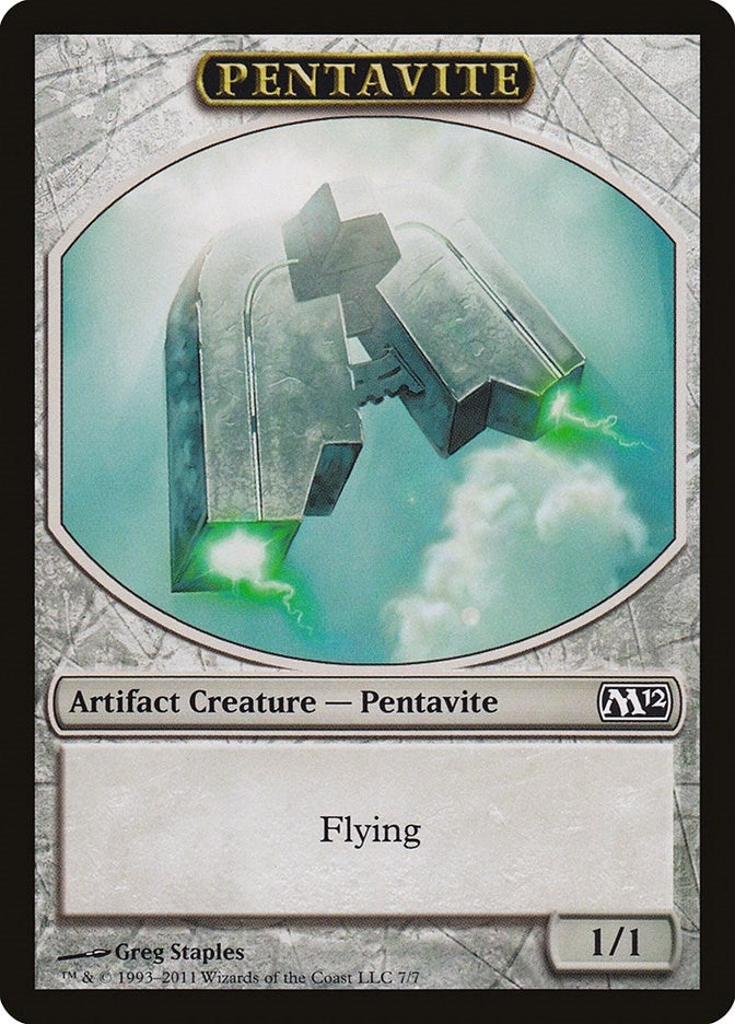 Image for Pentavite Token (Magic 2012 (M12)) (7) - Magic: The Gathering
