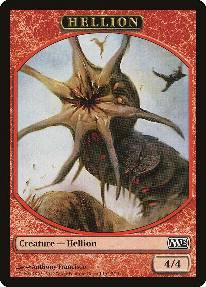 Image for Hellion Token (Magic 2013 (M13)) (7) - Magic: The Gathering