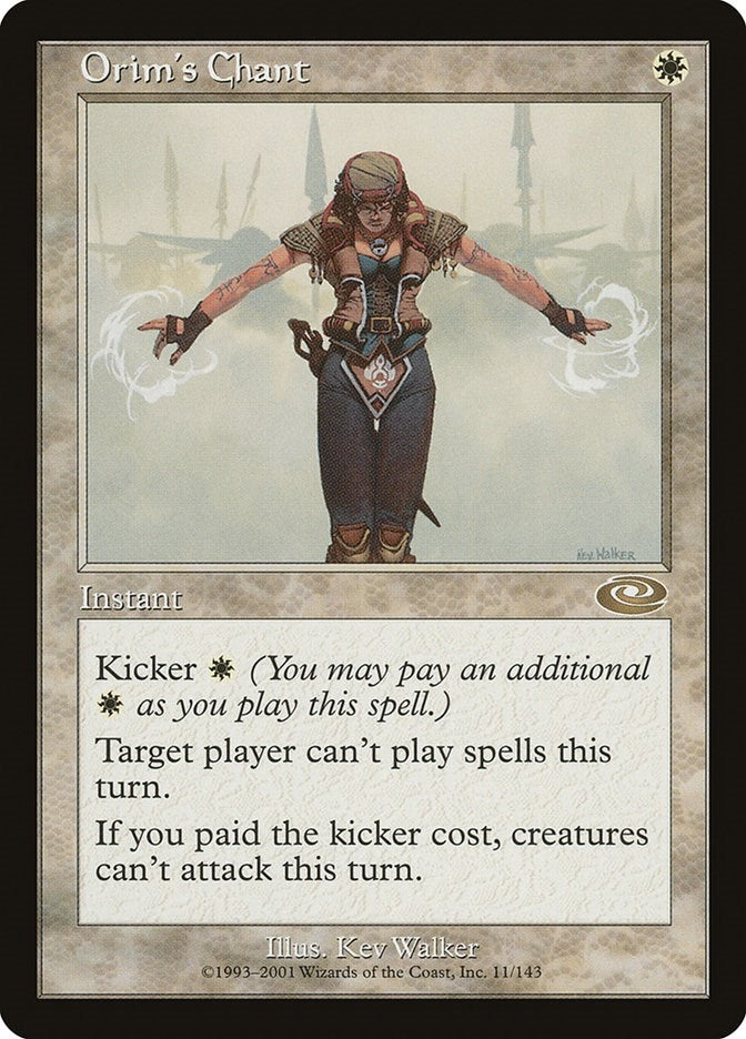 Image for Orim's Chant (Planeshift) (11) - Magic: The Gathering