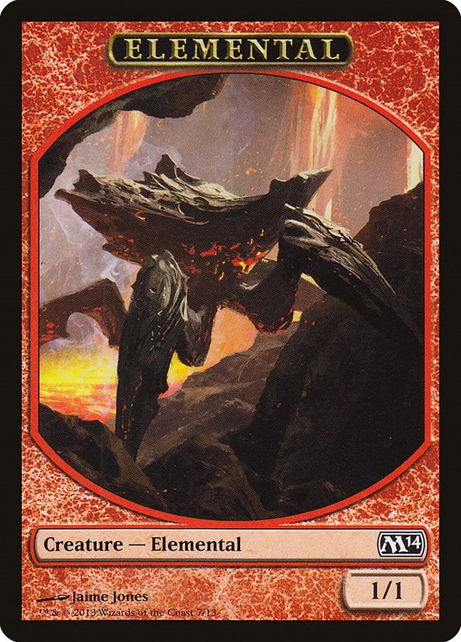 Image for Elemental Token (7) (Magic 2014 (M14)) (7) - Magic: The Gathering