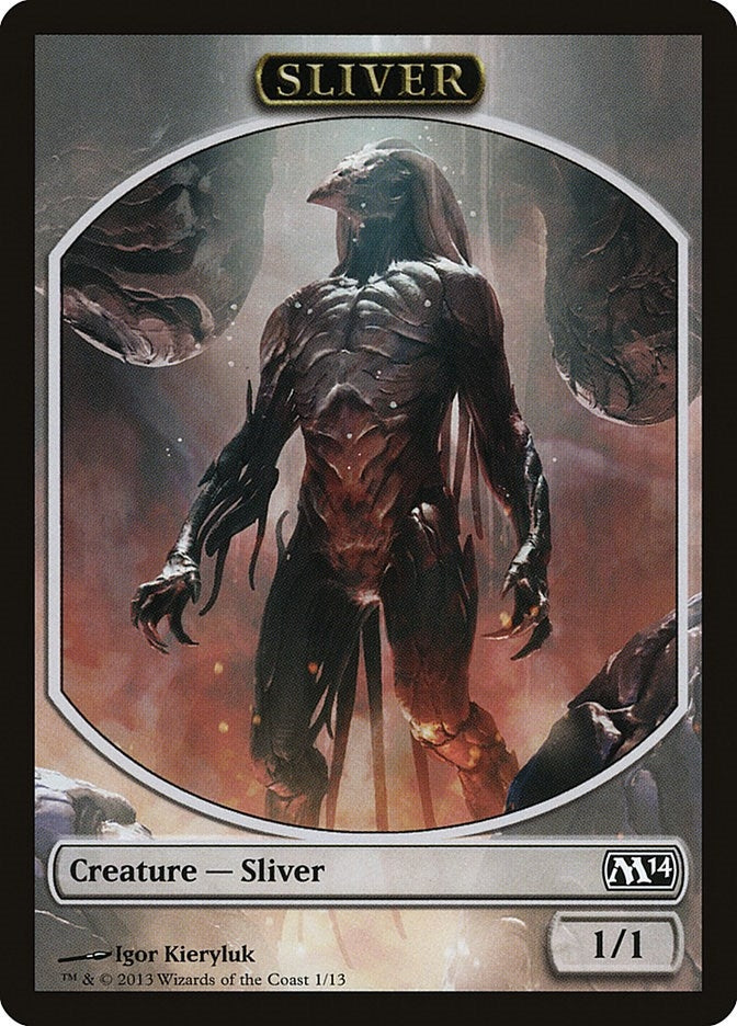 Image for Sliver Token (Magic 2014 (M14)) (1) - Magic: The Gathering