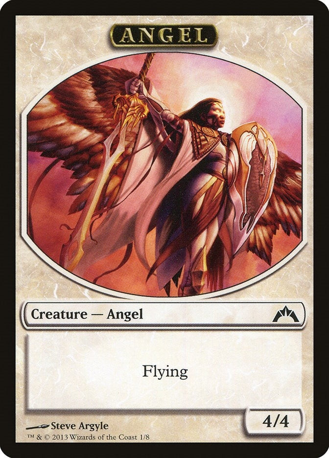 Image for Angel Token (Gatecrash) (1) - Magic: The Gathering