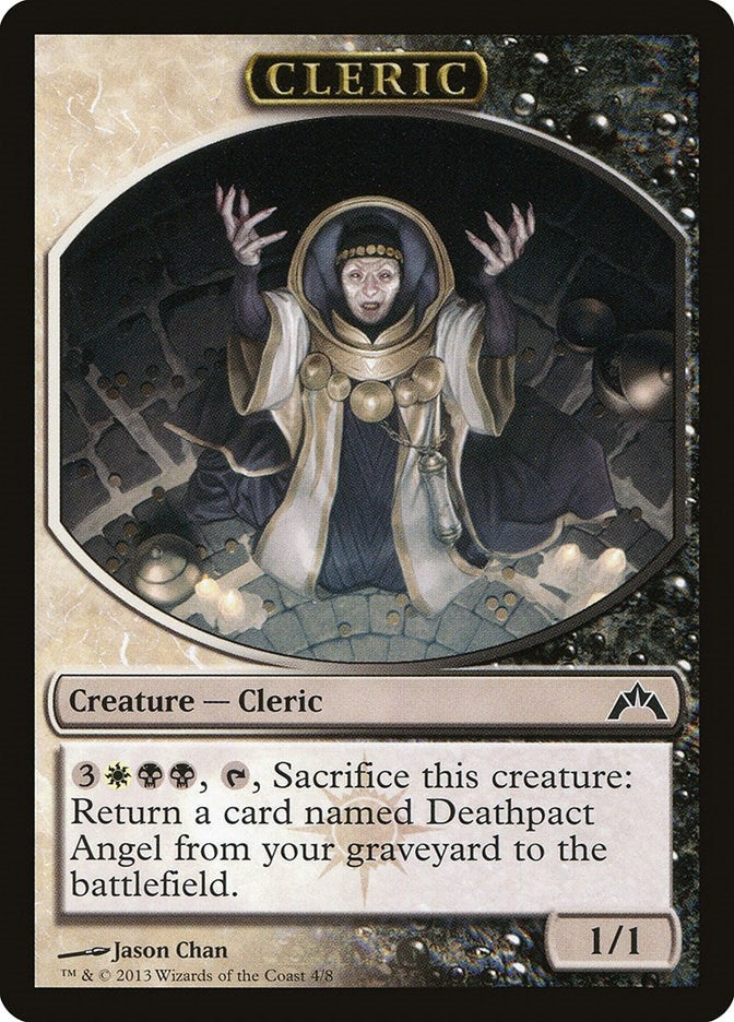 Image for Cleric Token (Gatecrash) (4) - Magic: The Gathering
