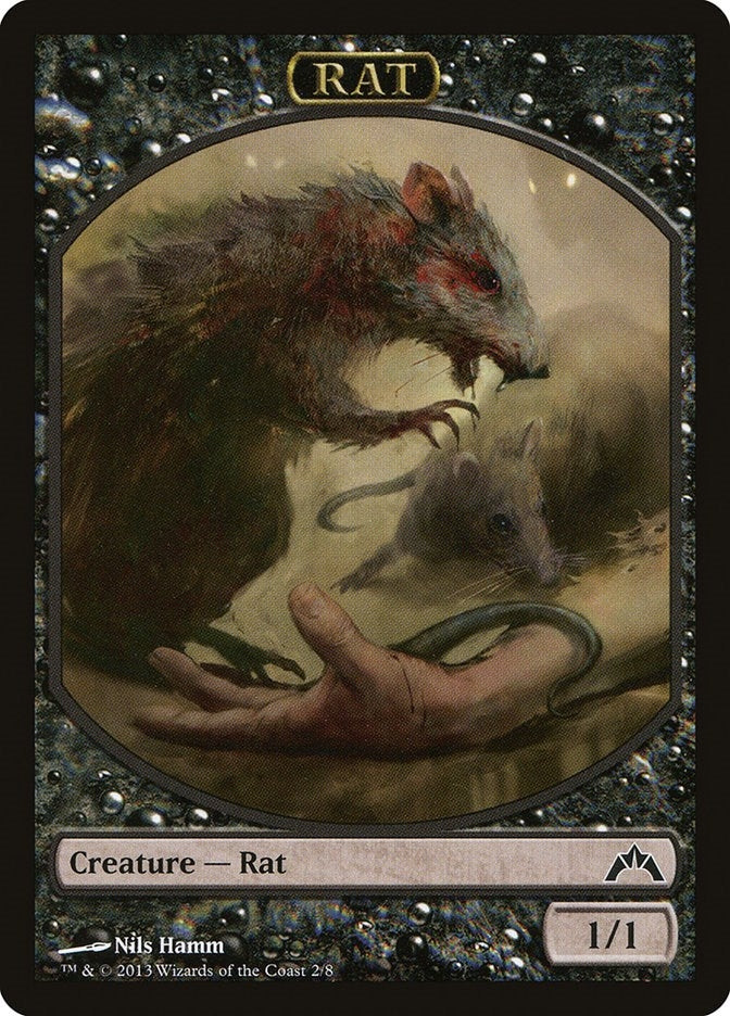 Image for Rat Token (Gatecrash) (2) - Magic: The Gathering