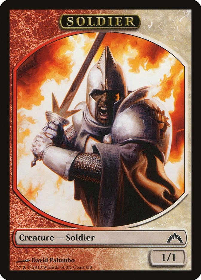 Image for Soldier Token (Gatecrash) (6) - Magic: The Gathering