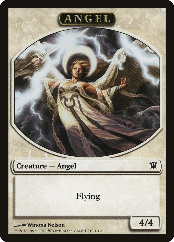 Image for Angel Token (Innistrad) (1) - Magic: The Gathering