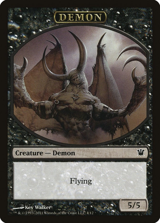 Image for Demon Token (Innistrad) (4) - Magic: The Gathering