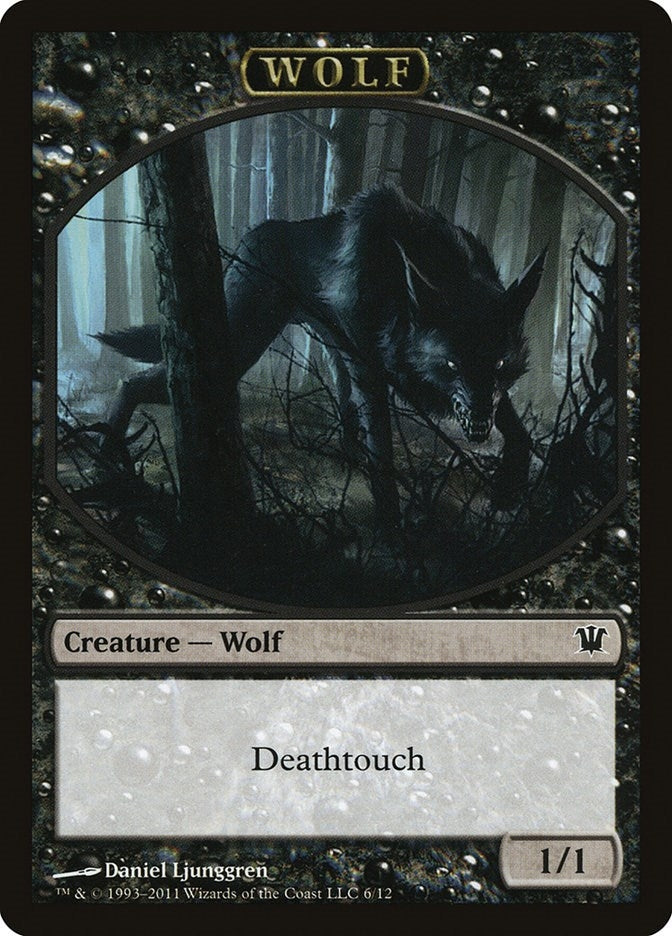 Image for Wolf Token (6) (Innistrad) (6) - Magic: The Gathering