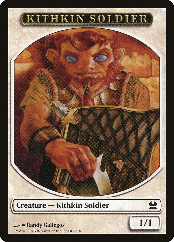 Image for Kithkin Soldier Token (Modern Masters) (2) - Magic: The Gathering