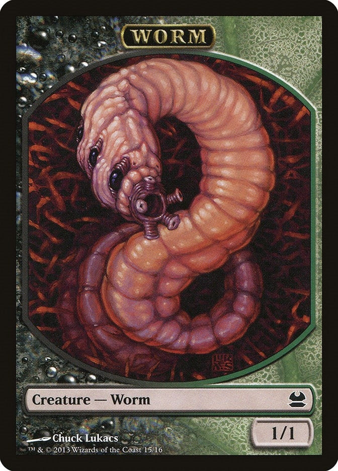 Image for Worm Token (Modern Masters) (15) - Magic: The Gathering