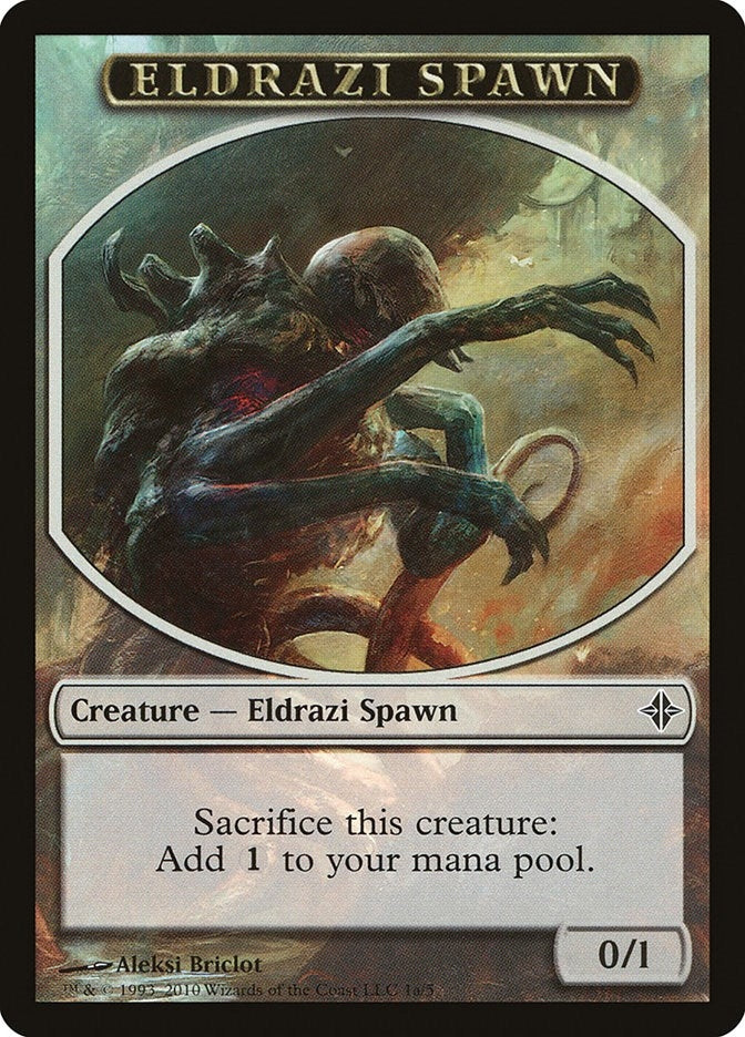 Image for Eldrazi Spawn Token (1a) (Rise of the Eldrazi) (1a) - Magic: The Gathering