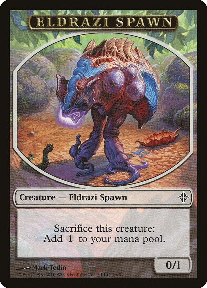 Image for Eldrazi Spawn Token (1b) (Rise of the Eldrazi) (1b) - Magic: The Gathering