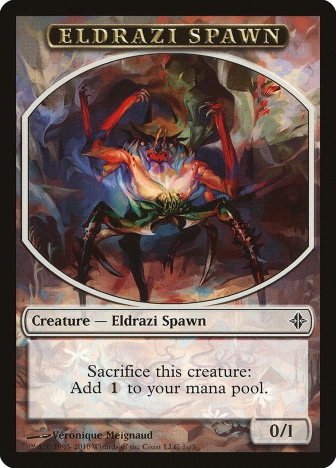 Image for Eldrazi Spawn Token (1c) (Rise of the Eldrazi) (1c) - Magic: The Gathering