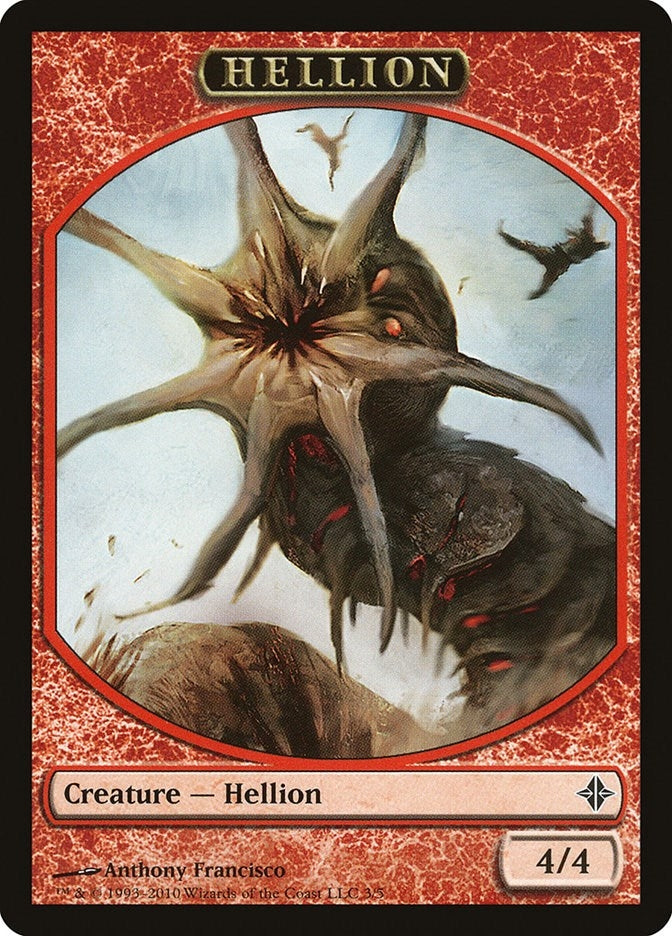 Image for Hellion Token (Rise of the Eldrazi) (3) - Magic: The Gathering