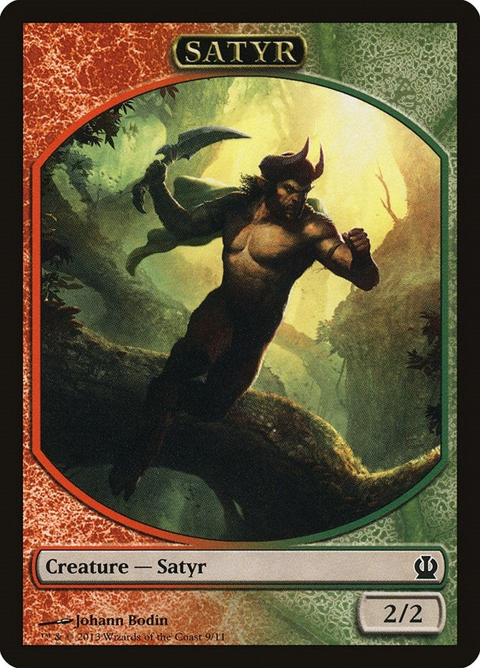 Image for Satyr Token (Theros) (9) - Magic: The Gathering