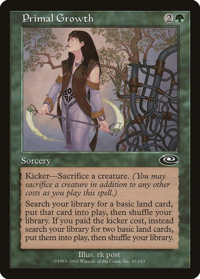 Image for Primal Growth (Planeshift) (87) - Magic: The Gathering
