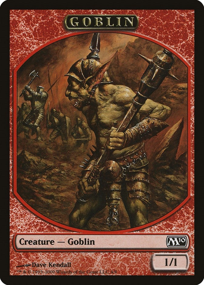 Image for Goblin Token (Magic 2010 (M10)) (4) - Magic: The Gathering
