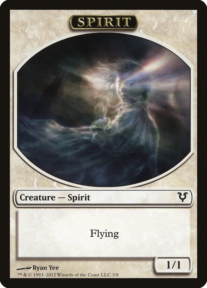 Image for Spirit Token (3) (Avacyn Restored) (3) - Magic: The Gathering