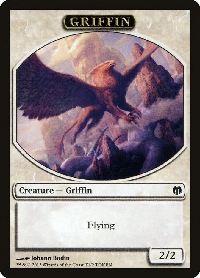 Image for Griffin Token (Duel Decks: Heroes vs. Monsters) (T1) - Magic: The Gathering