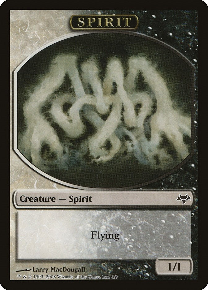 Image for Spirit Token (Eventide) (4) - Magic: The Gathering