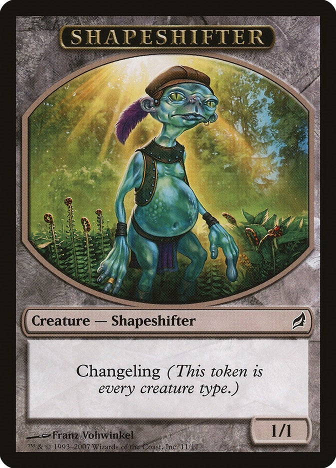 Image for Shapeshifter Token (Lorwyn) (11) - Magic: The Gathering