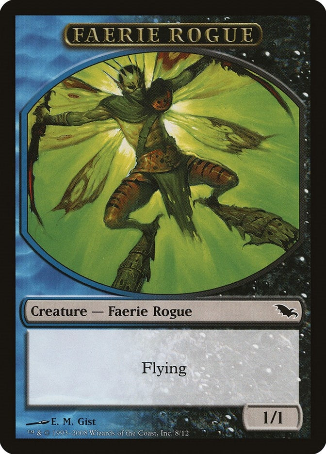 Image for Faerie Rogue Token (Shadowmoor) (8) - Magic: The Gathering