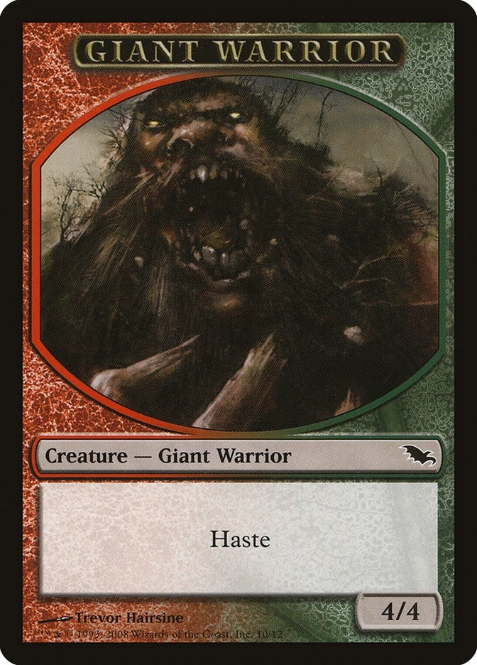 Image for Giant Warrior Token (Shadowmoor) (10) - Magic: The Gathering