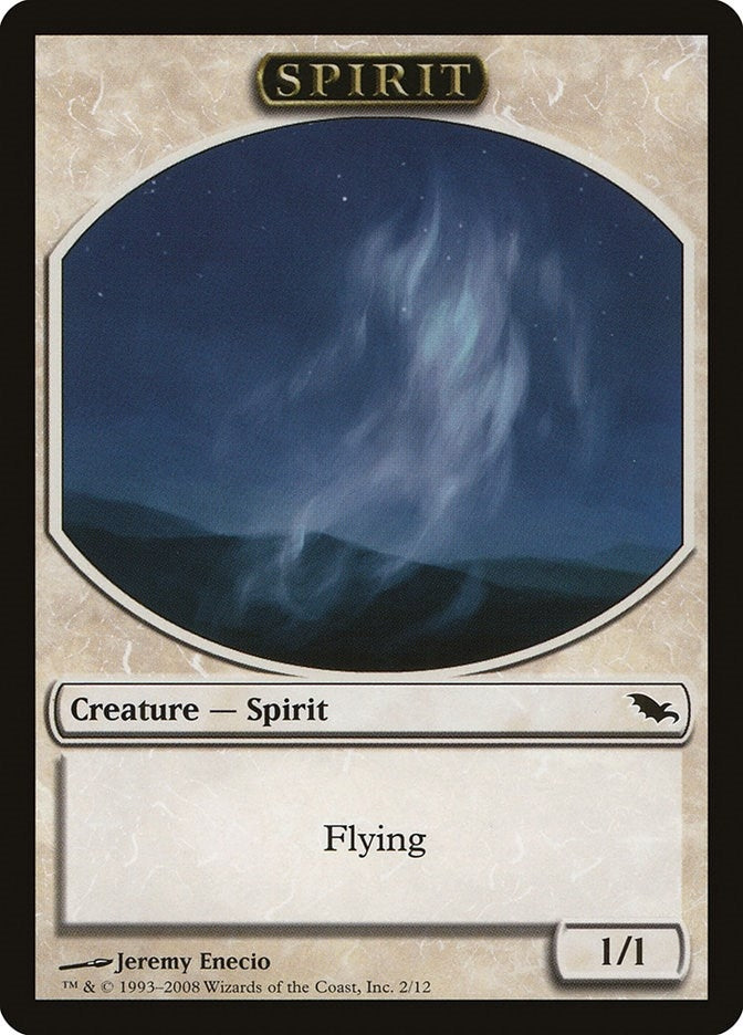 Image for Spirit Token (Shadowmoor) (2) - Magic: The Gathering