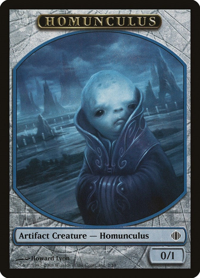 Image for Homunculus Token (Shards of Alara) (2) - Magic: The Gathering
