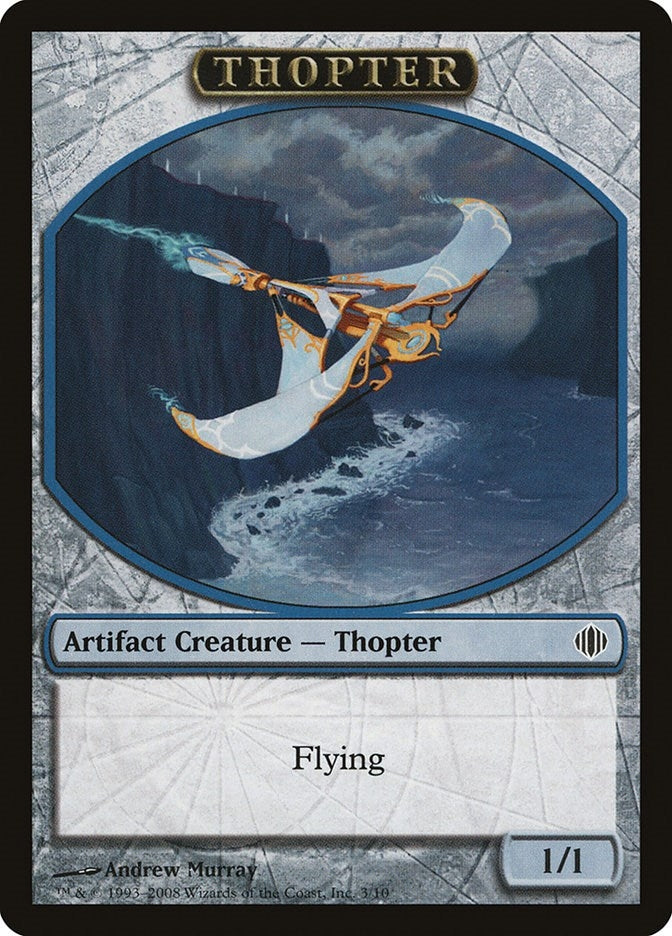Image for Thopter Token (Shards of Alara) (3) - Magic: The Gathering