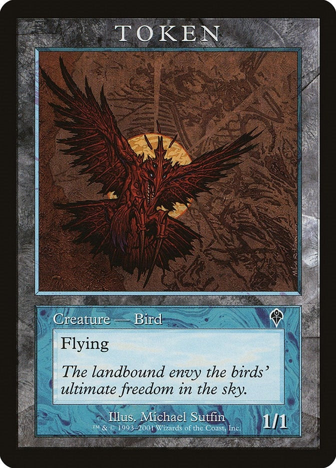 Image for Bird Token (INV) (Magic Player Rewards) - Magic: The Gathering