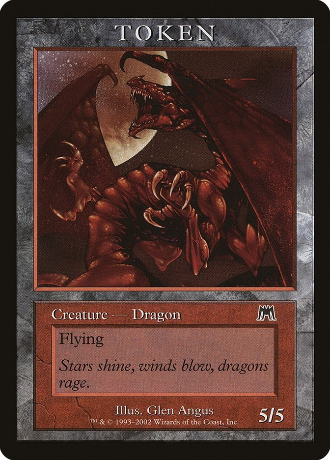 Image for Dragon Token (ONS) (Magic Player Rewards) - Magic: The Gathering