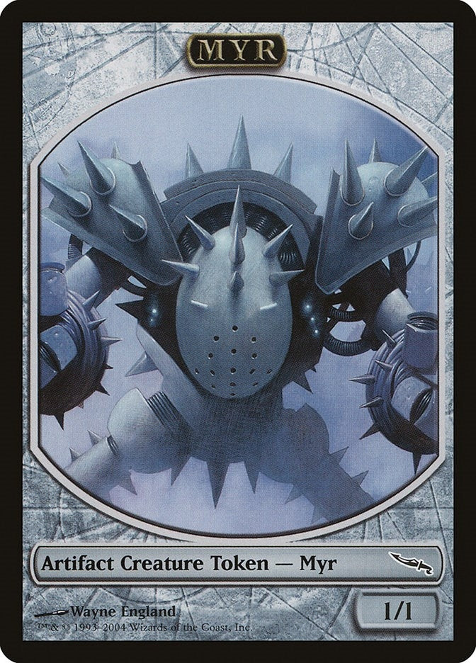 Image for Myr Token (MRD) (Magic Player Rewards) - Magic: The Gathering