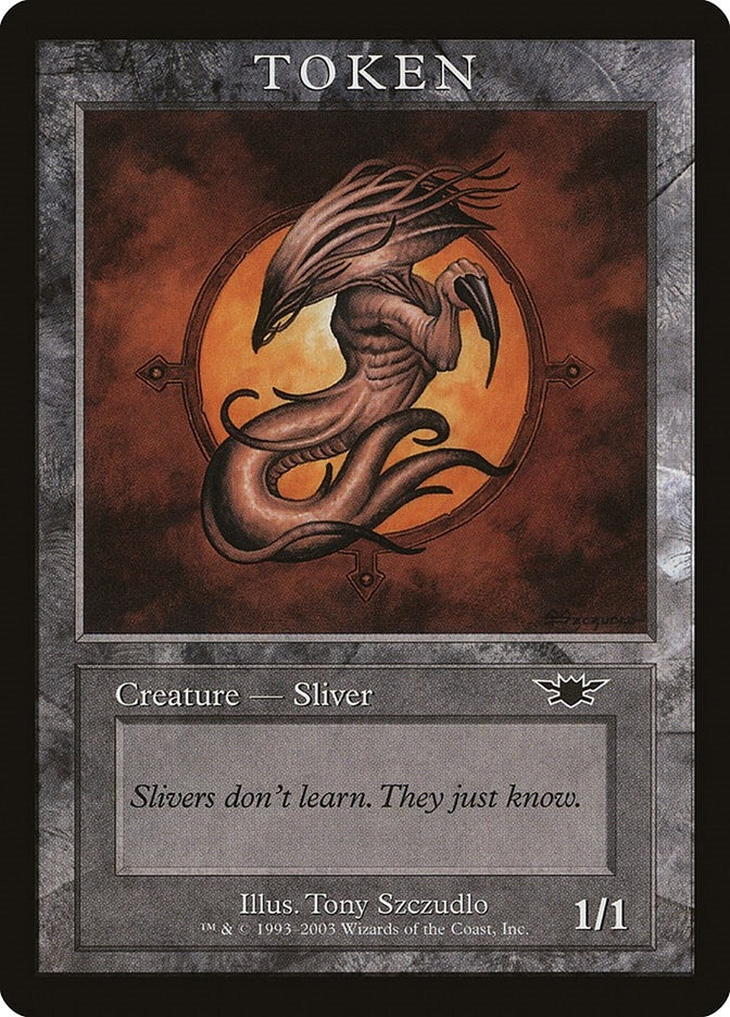 Image for Sliver Token (LGN) (Magic Player Rewards) - Magic: The Gathering