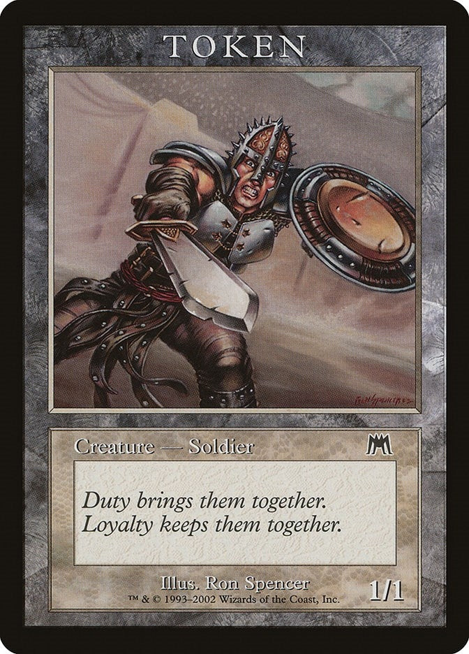 Image for Soldier Token (ONS) (Magic Player Rewards) - Magic: The Gathering