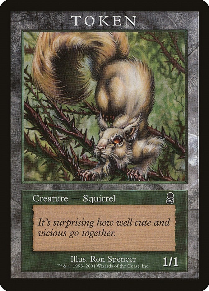 Image for Squirrel Token (ODY) (Magic Player Rewards) - Magic: The Gathering