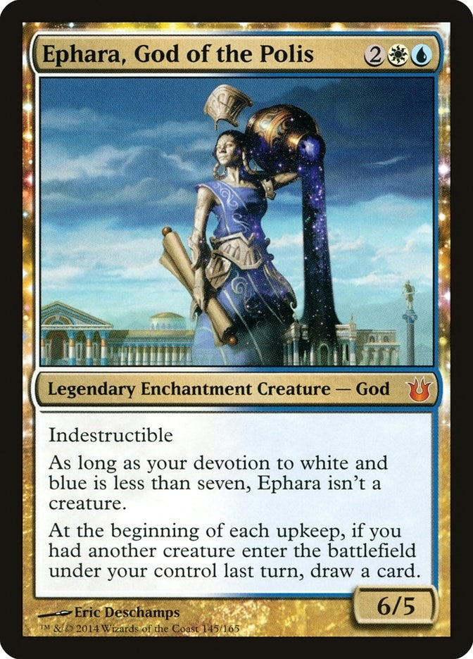 Image for Ephara, God of the Polis (Born of the Gods) (145) - Magic: The Gathering