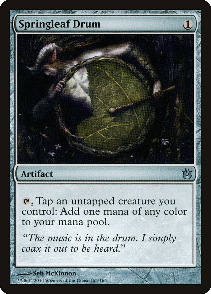 Image for Springleaf Drum (Born of the Gods) (162) - Magic: The Gathering