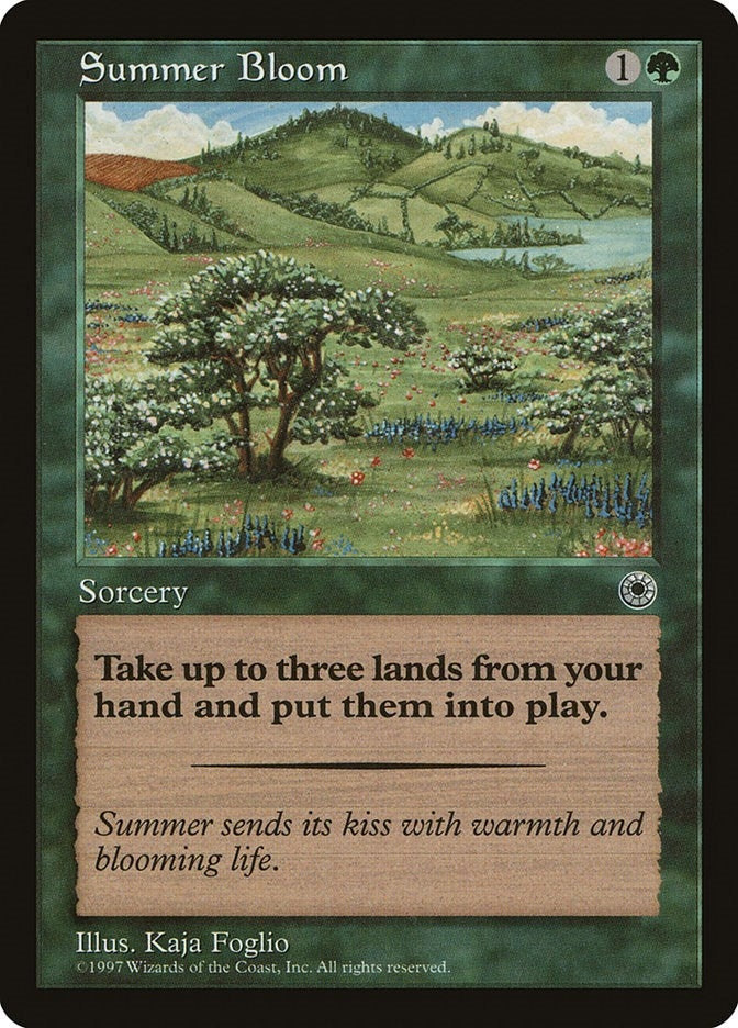 Image for Summer Bloom (Portal) - Magic: The Gathering