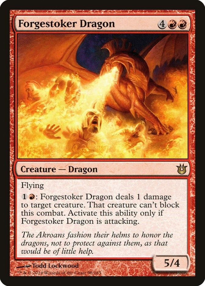 Image for Forgestoker Dragon (Born of the Gods) (98) - Magic: The Gathering